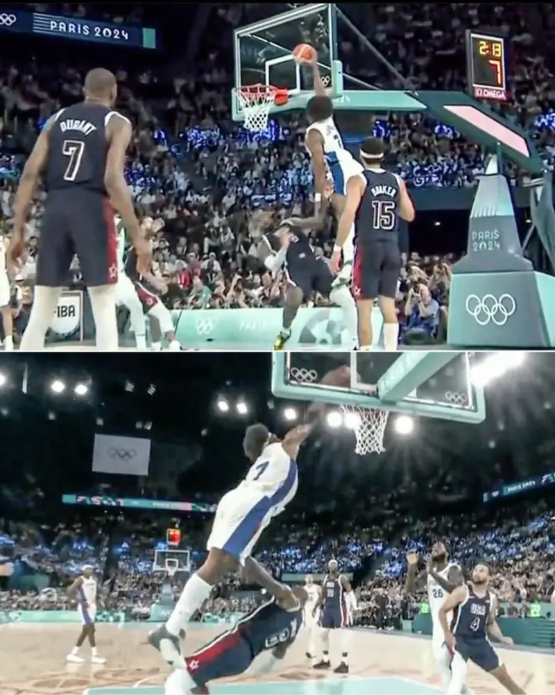 男篮职业联赛中球员的技惊四座扣篮表演