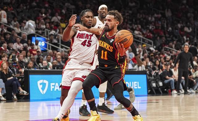 热火队客场不敌老鹰队，季后赛前景蒙上阴影！