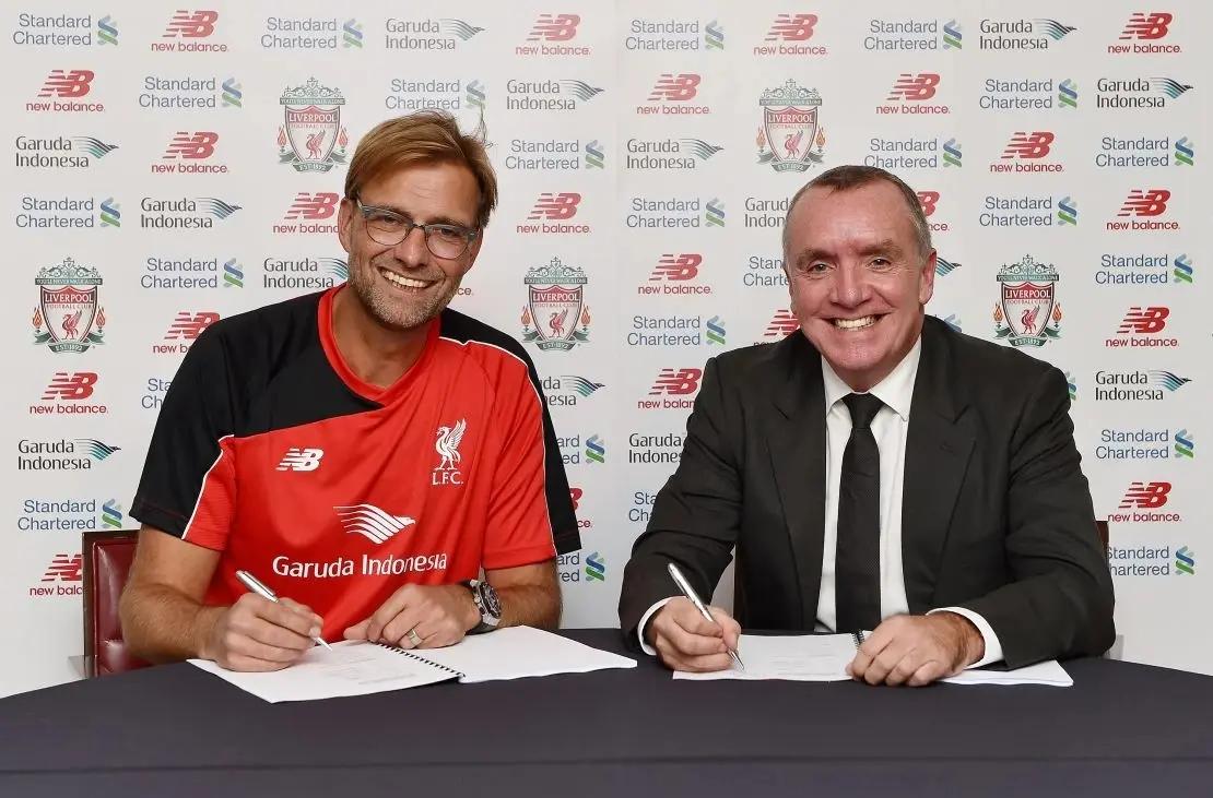 利物浦宣布与主教练克洛普续约至2024年